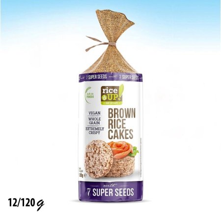 رايز كيك مع 7 حبوب بدون جلوتين